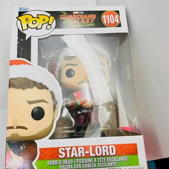NEW Funko Pop! Marvel: The Guardians of the Galaxy - Star Lord #1104 Vinyl - Picture 6 of 8